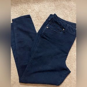 1822 blue denim size 16 skinny Jean